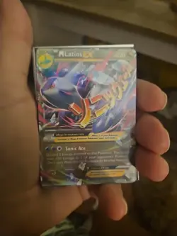 (HP) M Latios EX Mega 59/108 Roaring Skies XY Pokemon Card Heavily Played - Image 1