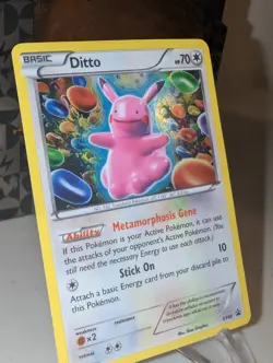 Ditto Pokemon Card XY Promo XY40 Holo Rare - Image 2