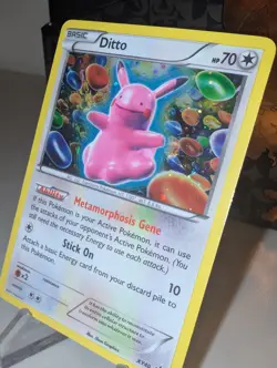 Ditto Pokemon Card XY Promo XY40 Holo Rare - Image 3
