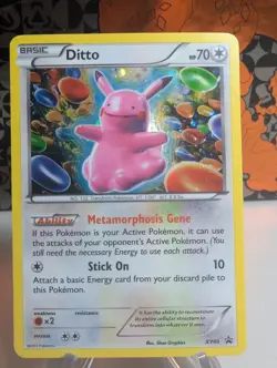Ditto Pokemon Card XY Promo XY40 Holo Rare - Image 5