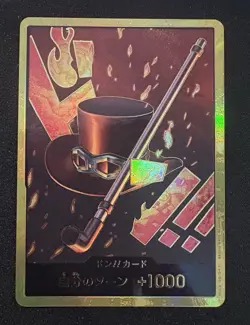 DON!! Card (Sabo) (Gold) Premium Booster -The Best- Foil One Piece Japanese - Image 1