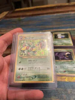 Pokemon Japanese Card Lot X4 Holos All Nice Vintage Old Back Pocket Monster Foil - Image 4