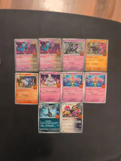 2024 Pokemon Trick or Trade 10 Card Lot - Image 1
