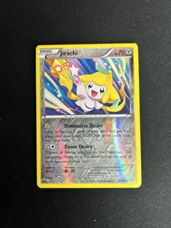 Pokemon TCG Jirachi Roaring Skies Holo Card 42/108 Reverse Holo - Image 1