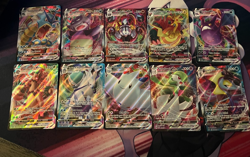 10 VMAX Card Lot Pokemon TCG - Image 1