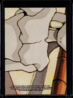 1999 Topps Pokemon First Movie Pikachu Sticker Card Blue Logo NNO - Image 2