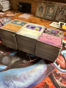Pokemon TCG Mega Evolution BULK LOT 600ish Cards Mixed Lot Of Bulk - Image 1