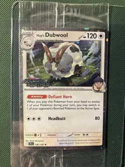 Pokemon TCG Hop’s Dubwool 136/159 Journey’s Together Stamped Sealed Promo Card - Image 1