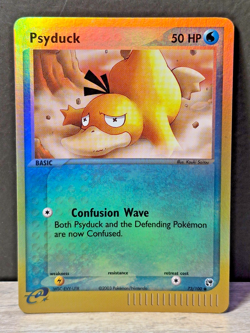 Psyduck 73/100 Reverse Holo Pokemon Sandstorm Card EXCELLENT CONDITION - Image 1