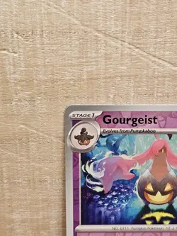 Gourgeist 78/182 SV-Paradox Rift Uncommon Reverse Holo Pokemon Card TCG - Image 3