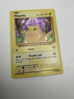 Pikachu - 35/108 - Shattered Ice Holo - Evolutions - Pokemon Card - LP - Image 1