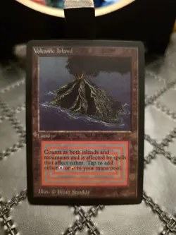 *P R 0 X Y* Mtg Magic The Gathering Volcanic Island Trading Card *P R 0 X Y* - Image 1