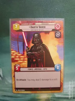Star Wars Unlimited Darth Vader Event Exclusive stamped Promo Cards - Image 2