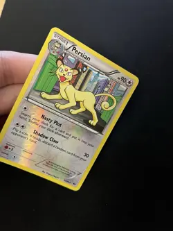 Persian 81/99 EXC Reverse Holo Rare Pokemon Cards Vintage - Image 2
