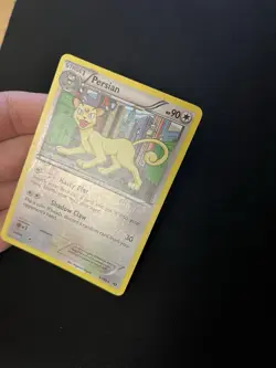 Persian 81/99 EXC Reverse Holo Rare Pokemon Cards Vintage - Image 3