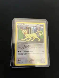 Persian 81/99 EXC Reverse Holo Rare Pokemon Cards Vintage - Image 5