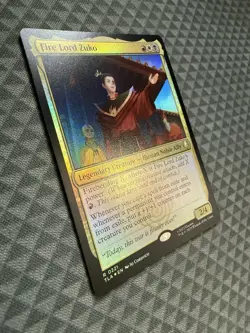 MTG Fire Lord Zuko #0221 Foil Rare Avatar: The Last Airbender (TLA) - Image 2