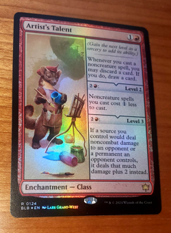 MTG Artist's Talent #0124 (NM) - (Foil) Bloomburrow - Image 1