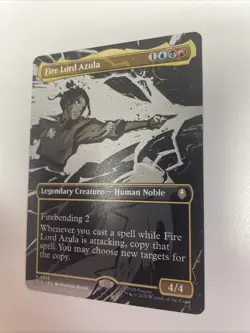 Fire Lord Azula Borderless 0313 NonFoil MTG Avatar The Last Airbender NM - Image 2