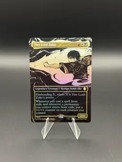 Fire Lord Zuko (Borderless Foil) 0315 TLA - MTG - NM - Image 1