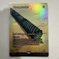 Cityscape Leveler [New, Near Mint] Borderless {Avatar MTG} - Image 1