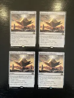 Monument to Endurance X4X NM/M Aetherdrift DFT Magic MTG - Image 1