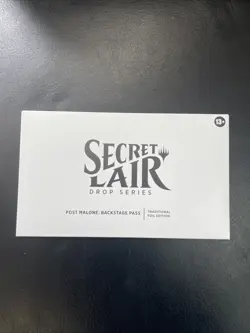 Secret Lair Post Malone: Backstage Pass Traditional Foil Version - Image 1