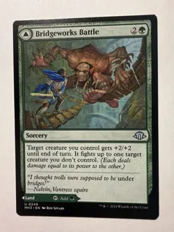 Bridgeworks Battle Tanglespan Bridgeworks Modern Horizons 3 249 NM MTG - Image 1