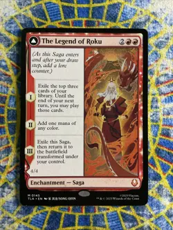 The Legend of Roku Avatar: The Last Airbender Magic MTG NM - Image 1
