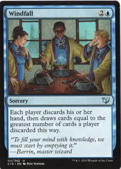 MTG Magic the Gathering Windfall Commander 2015 - Image 1