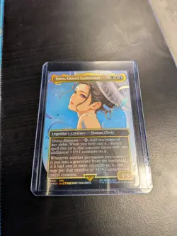 Yuna, Grand Summoner X1 Mtg Promo NM Borderless Foil Miki Yamashita 0001 - Image 1