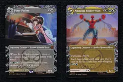 Borderless Peter Parker Amazing Spider-Man Foil Magic Marvel SPM #0208 - Image 3