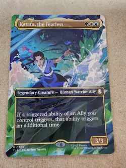 Katara, the Fearless - #305 (Borderless) Avatar: The Last Airbender Regular Mtg - Image 1