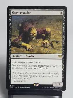 Magic the Gathering - Innistrad Remastered - Gravecrawler - Image 1