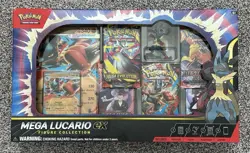Pokemon Mega Lucario ex Premium Figure Collection Box IN HAND/FACTORY SEALED - Image 1