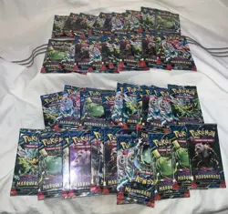Pokemon TCG Twilight Masquerade- Factory Sealed New Booster Packs Lot of 50 - Image 1