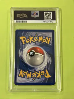 Pokemon 1st Edition Base Set Fire Energy 98/102 PSA 9 fresh grade - Image 2