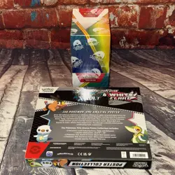 Pokemon Phantasmal Flames Blister Box (12 packs) & Unova Poster Collection NEW - Image 2