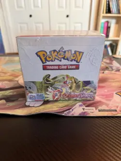 Pokemon Scarlet And Violet Base Set Booster Box Factory Sealed. - Image 1