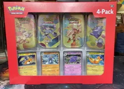 Lot Of 2 Pokemon TCG Scarlet & Violet 151 Mini Tin 4-Pack Sam’s Club Sealed New - Image 2