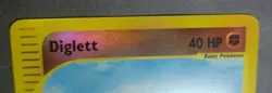 Reverse-Holographic Pokemon Expedition Set Diglett 106/165 (English) - Image 3