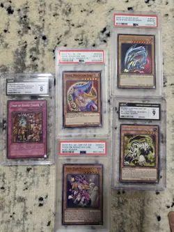 Yugioh sealed lot, psa graded and binder collection - Image 2