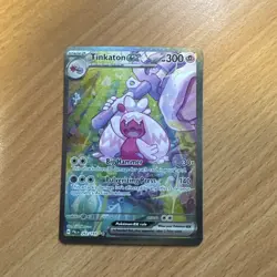 Pokemon TCG Tinkaton EX Scarlet & Violet Paldea Evolved Holo Card 262/193 - Image 1