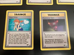 Run of *11* Pokemon Gym Challenge RARE Cards! #100-110 (NM/LP) - Image 4
