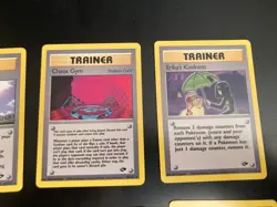 Run of *11* Pokemon Gym Challenge RARE Cards! #100-110 (NM/LP) - Image 5