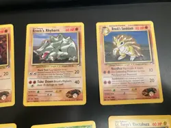 Run of *15* Gym Heroes RARE cards: #20-34 NM to LP - Image 3
