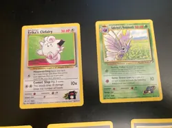Lot of *9* Gym Heroes RARE cards: #25,34 + Trainer Run: #98-104 (Avg = NM-/LP) - Image 2