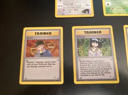 Lot of *9* Gym Heroes RARE cards: #25,34 + Trainer Run: #98-104 (Avg = NM-/LP) - Image 3