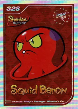 Shantae Risky's Revenge Limited Run Silver Trading Card #328 No Creases New - Image 1