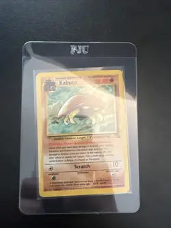 Pokemon TCG Kabuto Fossil Common Card 50/62 Regular - Image 3